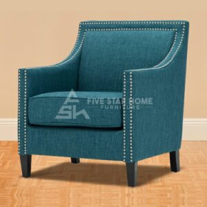 Tanner Teal Accent Chair